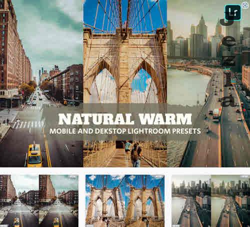 Natural Warm Lightroom Presets Dekstop and Mobile