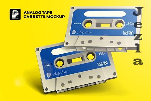 Analog Tape Cassette Mockup - 7518967