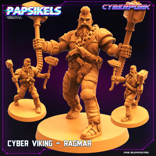 Cyber Viking – Ragmar 3D Print