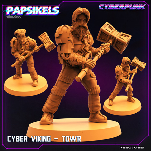 Cyber Viking – Towr 3D Print