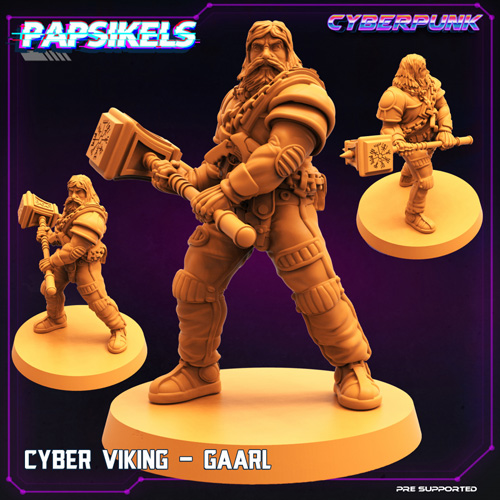 Cyber Viking – Gaarl 3D Print