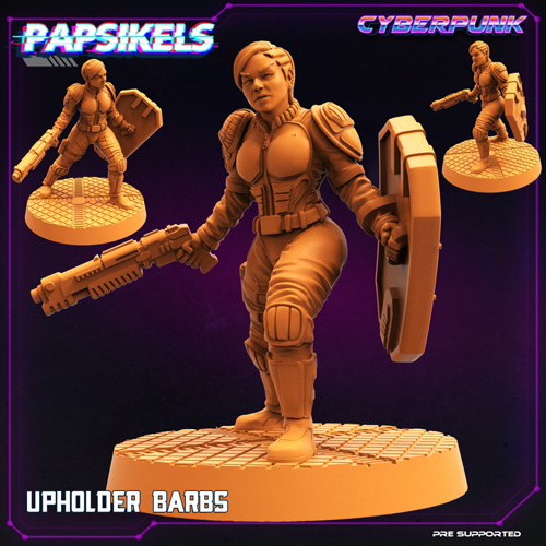 Upholder Barbs 3D Print