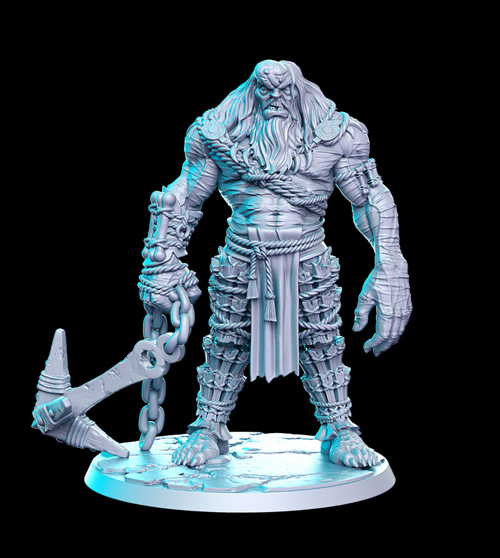 Morwyff (ice giant) 3D Print