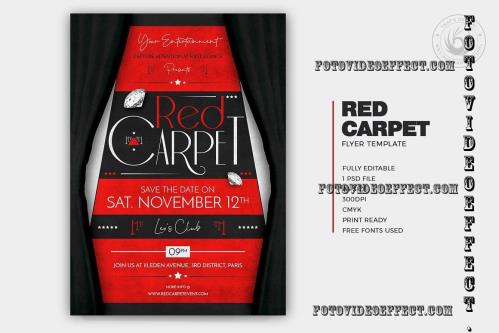 Red Carpet Flyer Template V2 - 7367093