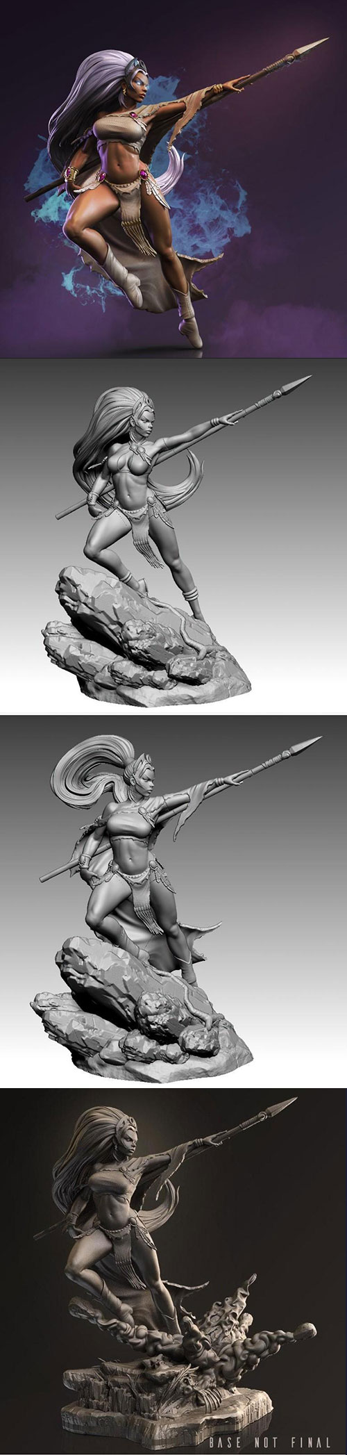 Storm Savage Lands 3D Print Model 