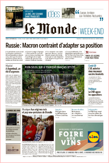 Le Monde - No  24,155 [03 Sep 2022]