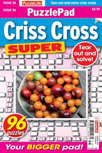 PuzzleLife PuzzlePad Criss Cross Super - 08 September 2022