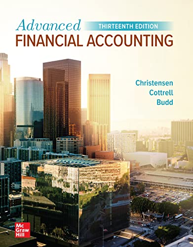 Advanced Financial Accounting, 13th Edition