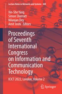 Proceedings of Seventh International Congress on Information and Communication Technology  ICICT 2022, London, Volume 2