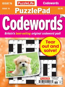 PuzzleLife PuzzlePad Codewords - 08 September 2022