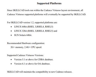 skillCAD 4.3E Linux
