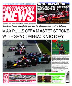 Motorsport News – September 01, 2022