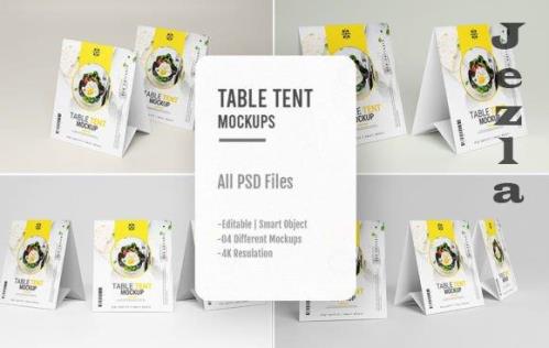 04 Table Tent Mockup