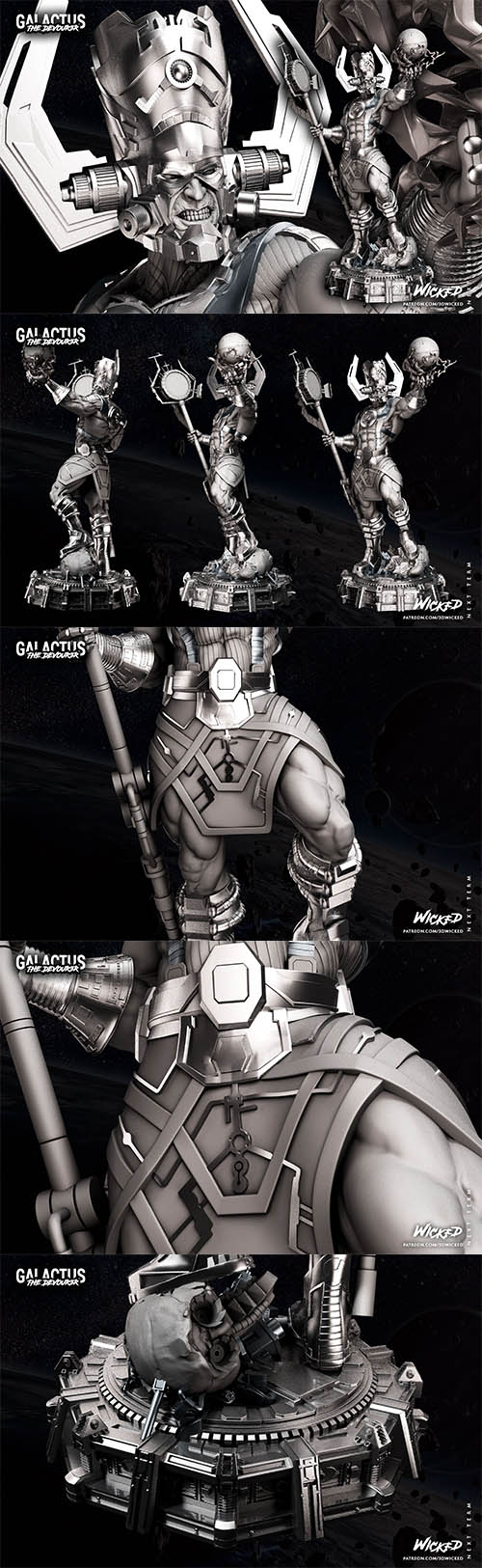 Galactus – Wicked 3D Print