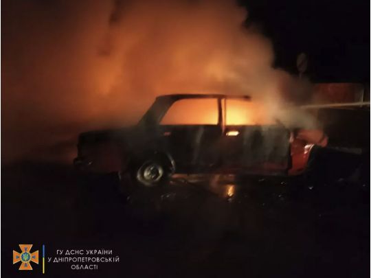 Водій згорів живцем разом з автомобілем: під Дніпром ДТП завершилася трагедією