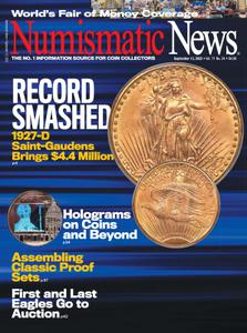 Numismatic News - 02 September 2022