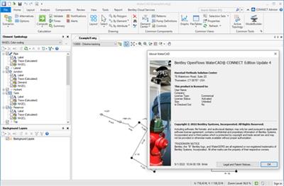 OpenFlows WaterCAD CONNECT Edition Update 4 (10.04.00.106)