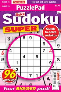 PuzzleLife PuzzlePad Sudoku Super - 08 September 2022