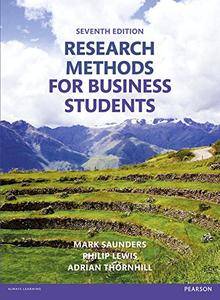 Research Methods for Business Students [Repost]