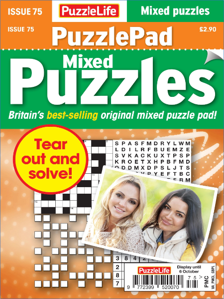 PuzzleLife PuzzlePad Puzzles – 08 September 2022