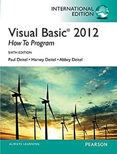 Visual Basic 2012 How to Program International Edition (6th Edition)