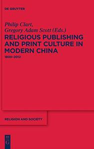 Religious Publishing and Print Culture in Modern China