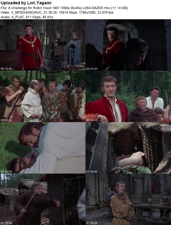 A Challenge for Robin Hood 1967 1080p BluRay x264-GAZER