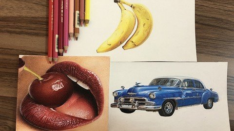 Realistic Drawing Colored Pencil Drawing Art Course
