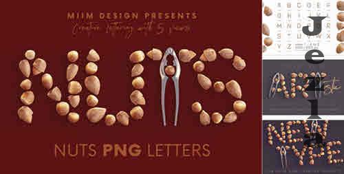 Nuts - 3D Lettering - 7546582