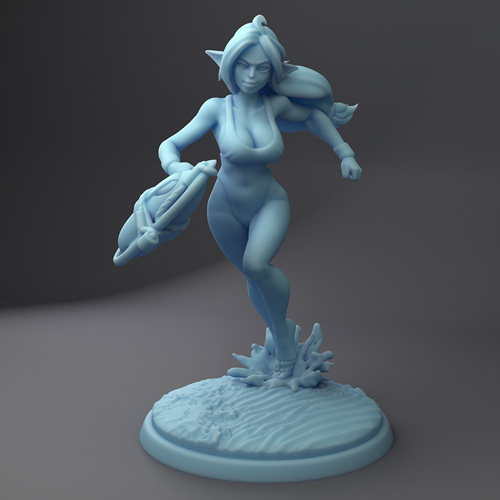 Feywatch Karina – Elf Lifeguard 3D Print