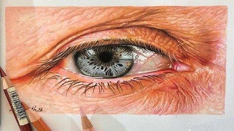 Realistic Pencil Drawing Course Art Of Realistic Eye Draw
