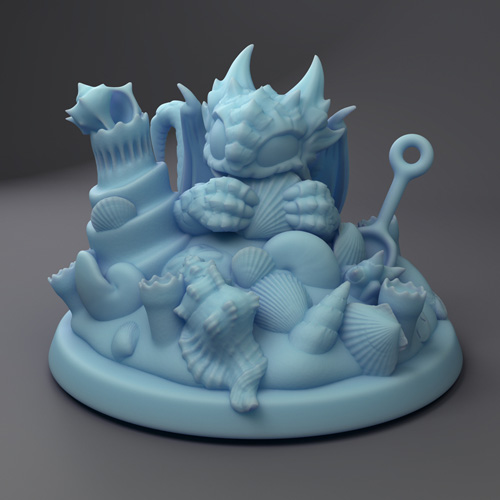 Sand Dragon 3D Print