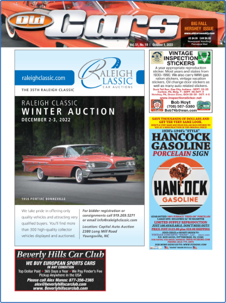 Old Cars Weekly – 01 October 2022