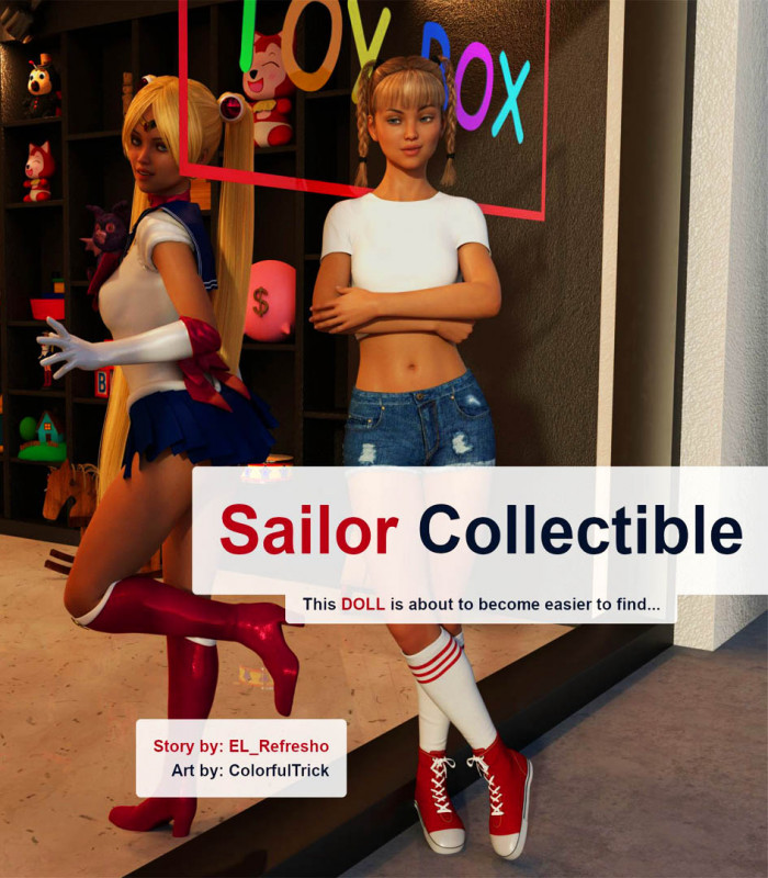 Senior-Refresho - Sailor Collectible 3D Porn Comic