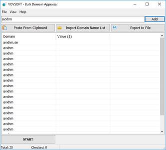 VovSoft Bulk Domain Appraisal 2.5.0 + Portable
