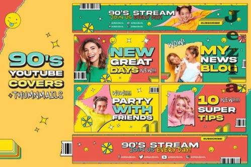 90s YouTube Covers and Thumbnails - 8460014