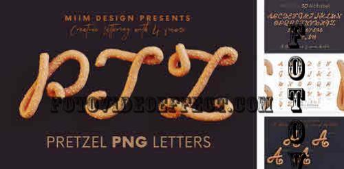 Pretzel - 3D Lettering - 7824346