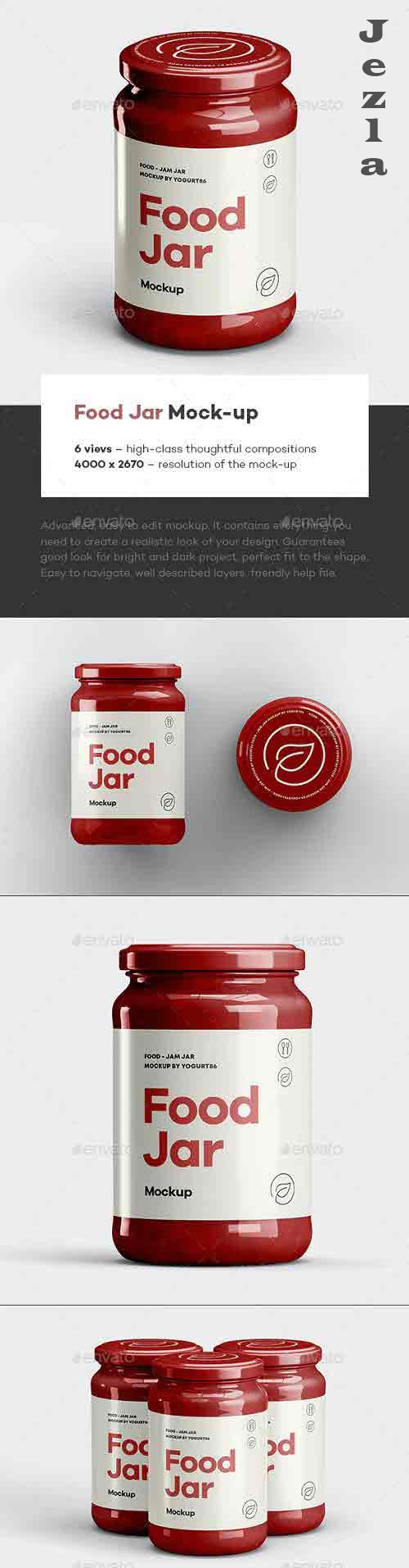 Food Jar Mock-up - 39636031