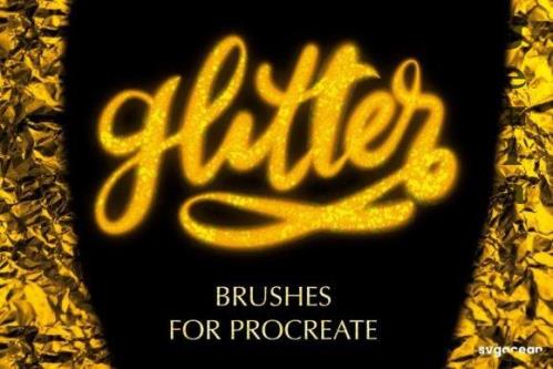 Glitter Procreate Brushes - 2166714