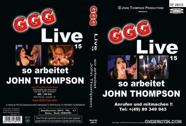 [JTPron] GGG - Live 15: So Arbeitet John Thompson / Живое 15: Так работает студия John Thompson (John Thompson, GGG) [2010 г., Bukkake, Casting, Cumshot, Group, All Sex, DVDRip]