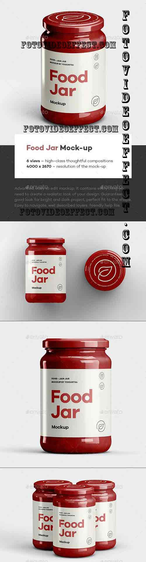 Food Jar Mock-up - 39636031