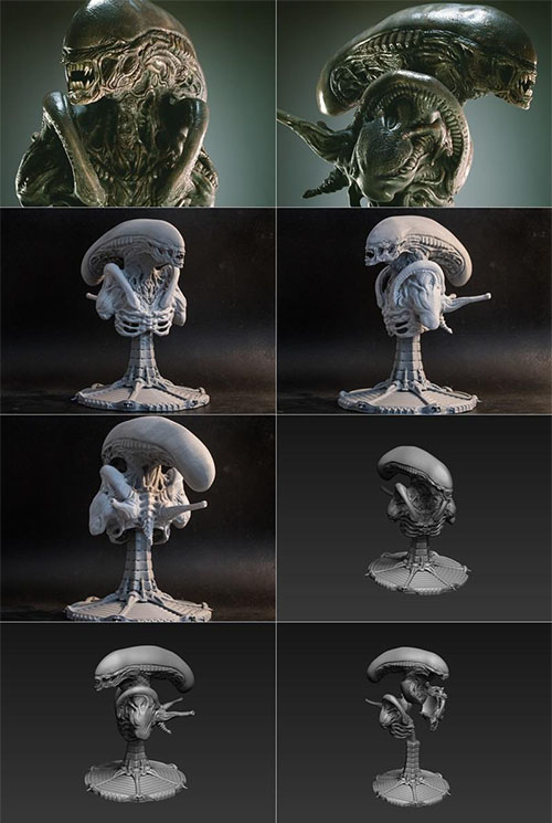 Alien 3D Print