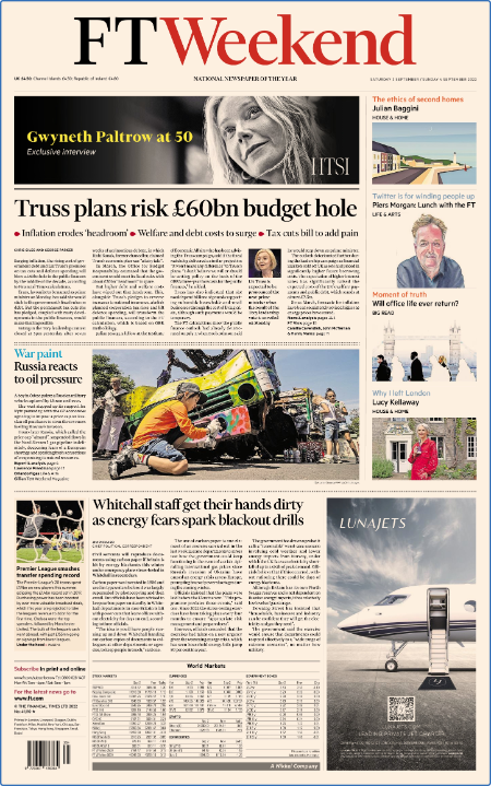 Financial Times UK - September 1, 2022