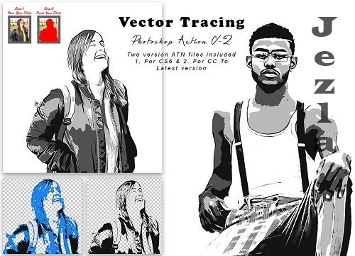 Vector Tracing PS Action V- 2 - 10178123 Vector Tracing PS Action V- 2 - 10178123