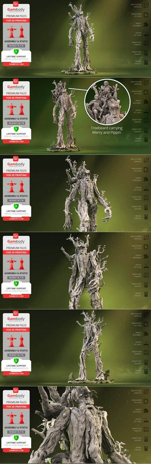 Treebeard 3D Print