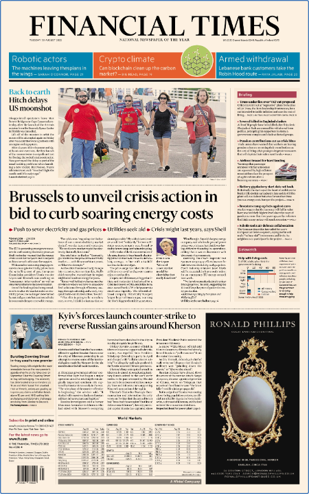 Financial Times UK - August 29, 2020