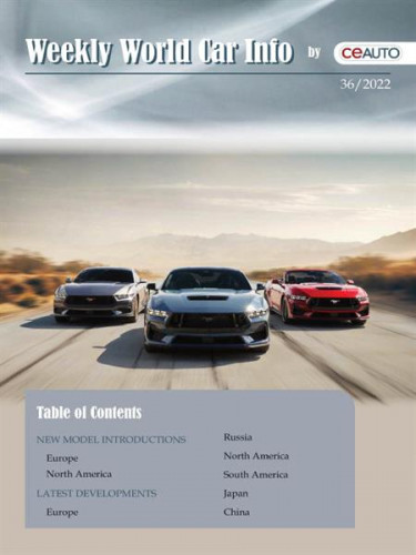 Weekly World Car Info – Issue 36 2022