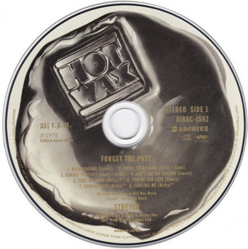 Stretch - Forget The Past (1978) [Japanese Edition] (2010) Lossless