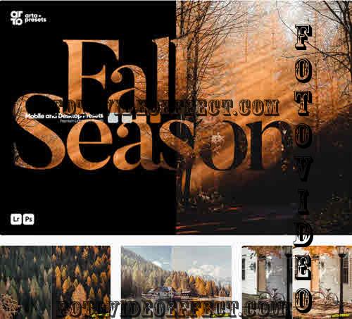 ARTA - Fall Season Presets for Lightroom