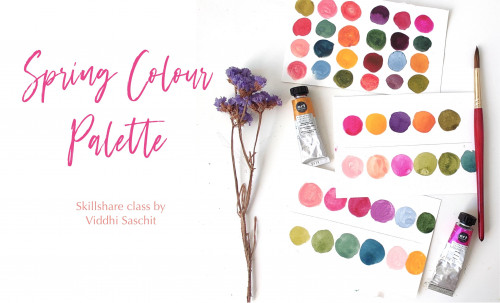 SkillShare - Watercolor Mixing Mastery Use a Primary Palette to Create Unlimited Colors
